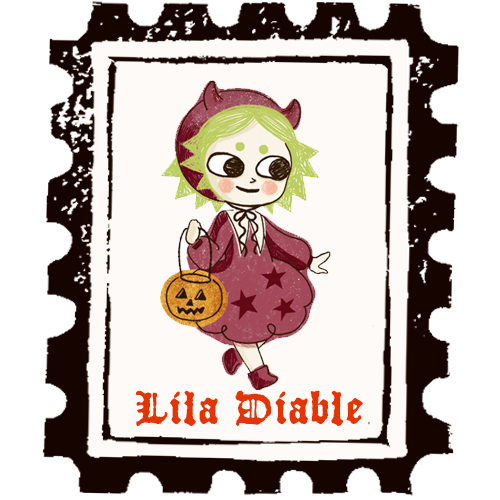 Lila Diable costume